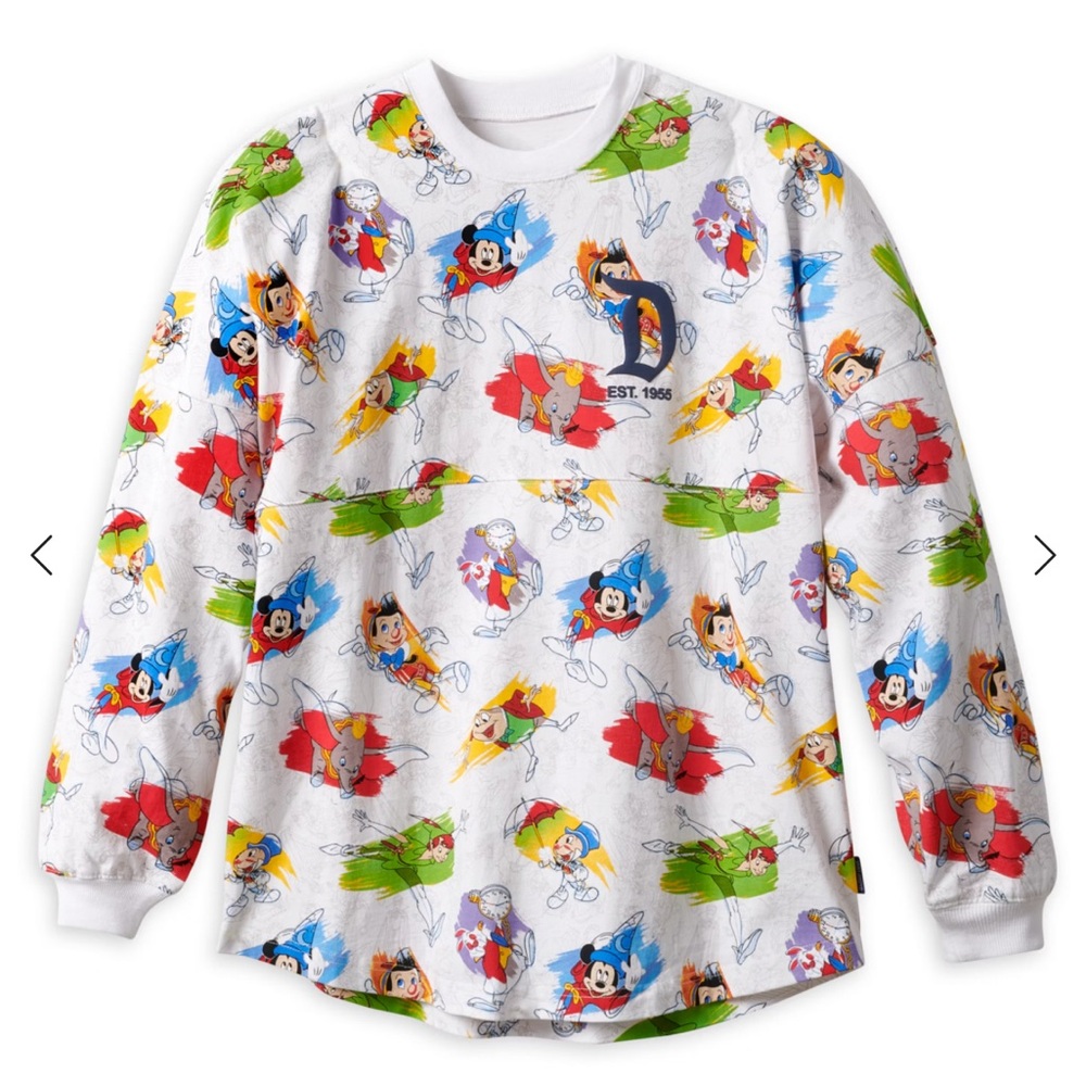 NWT Disney Parks “Ink & Paint” Spirit Jersey